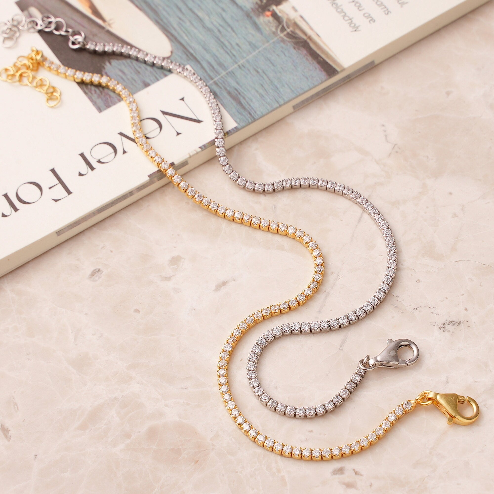 Radiant Grace Tennis Bracelet β A Sparkle of Elegance, Made to Remember