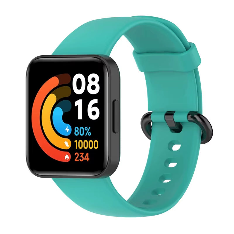 Silicone Strap for Xiaomi Mi Watch Lite / Watch 2 Watch Charger Protector Case Bracelet Watch Band for Watch / 2 Lite