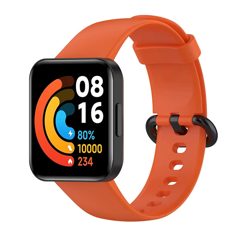 Silicone Strap for Xiaomi Mi Watch Lite / Watch 2 Watch Charger Protector Case Bracelet Watch Band for Watch / 2 Lite