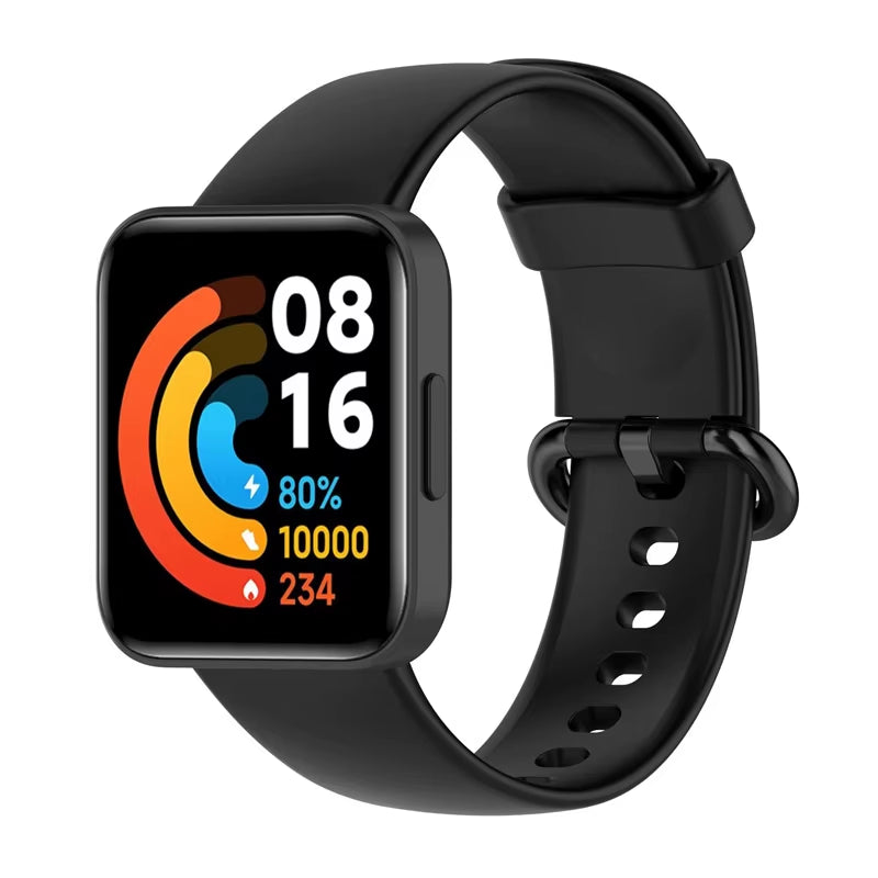 Silicone Strap for Xiaomi Mi Watch Lite / Watch 2 Watch Charger Protector Case Bracelet Watch Band for Watch / 2 Lite