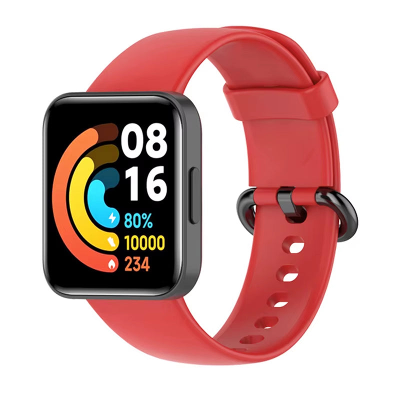 Silicone Strap for Xiaomi Mi Watch Lite / Watch 2 Watch Charger Protector Case Bracelet Watch Band for Watch / 2 Lite