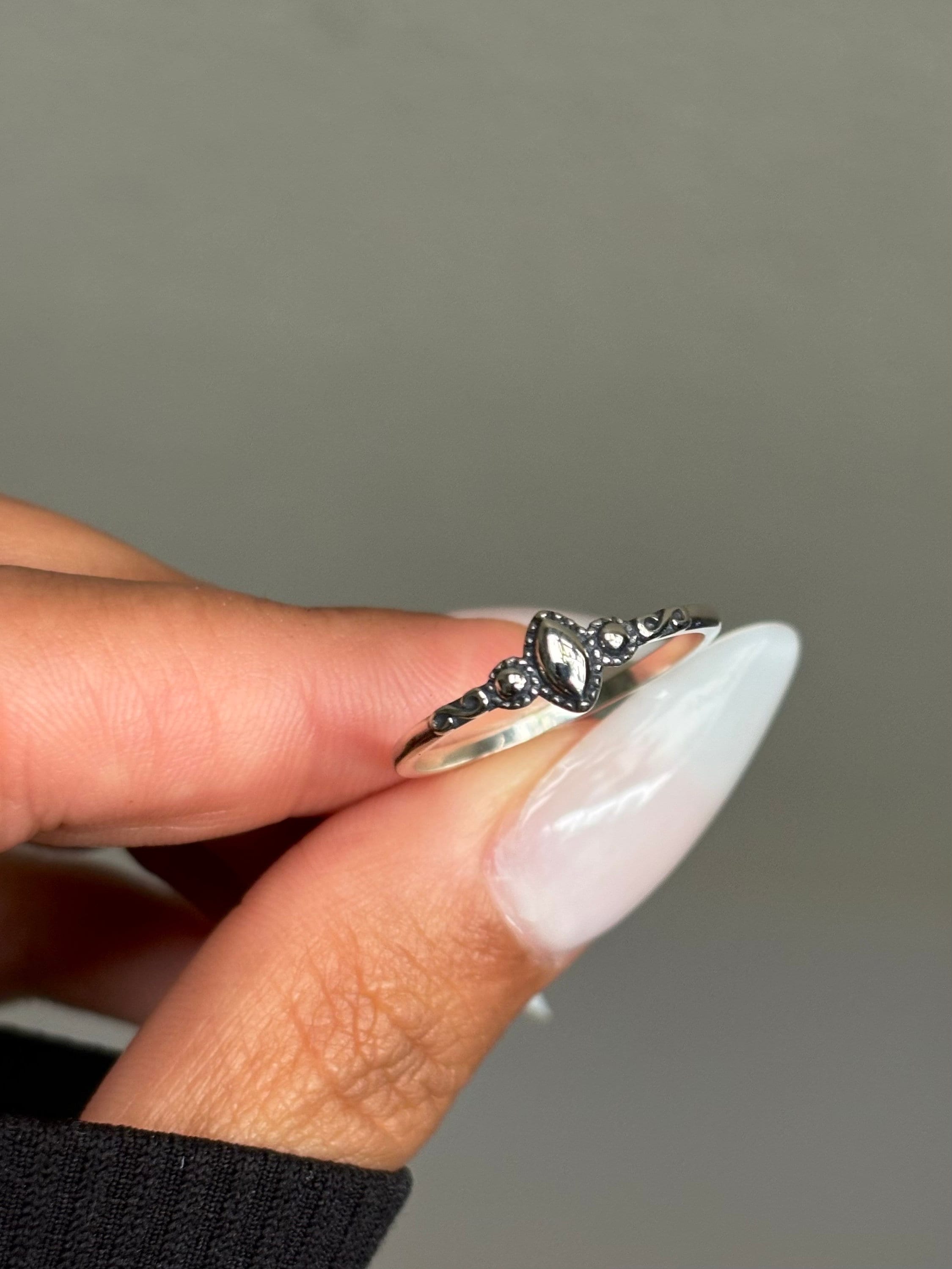 Whisper of Bali Dainty Silver Ring – Timeless Simplicity with Island Soul